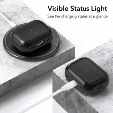 ESR รุ่น Orbit Hybrid with HaloLock - เคส AirPods Pro 2/1 - สี Black