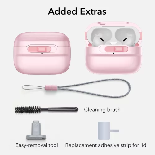 ESR รุ่น Pulse Magnetic Lock Case (HaloLock) - เคส AirPods Pro 2/1 - สี Pink