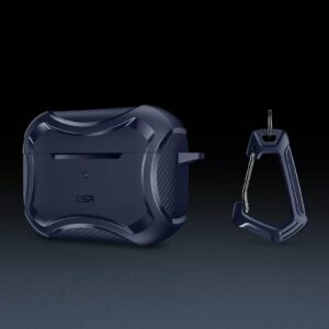 ESR รุ่น Cyber Armor Tough with HaloLock - เคส AirPods Pro 2/1 - สี Blue