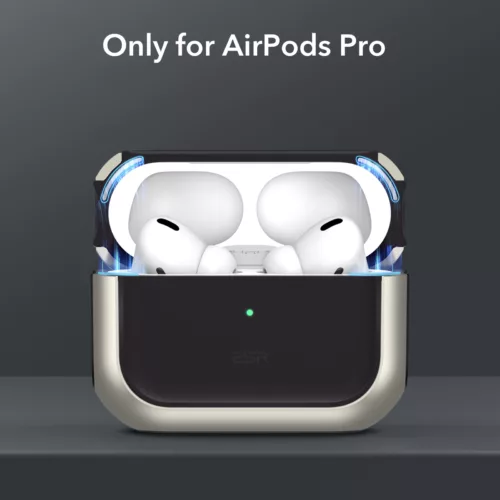 ESR รุ่น Orbit Hybrid with HaloLock - เคส AirPods Pro 2/1 - สี Titanium