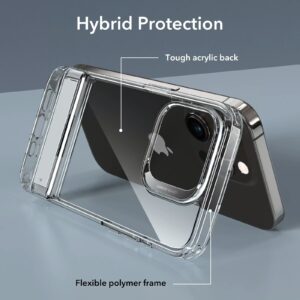 ESR รุ่น Boost Kickstand Case - เคส iPhone 15 Pro - สี Clear