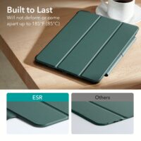 ESR รุ่น Ascend Trifold - เคส iPad Air 13" (2025/2024) - สี Forest Green