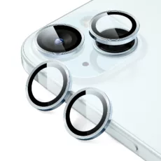 ESR รุ่น Camera Lens Protector - กระจกเลนส์กล้อง iPhone 15/ 15 Plus - สี Light Blue