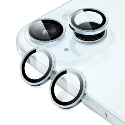 ESR รุ่น Camera Lens Protector - กระจกเลนส์กล้อง iPhone 15/ 15 Plus - สี Light Blue