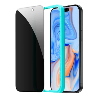 ESR รุ่น Tempered Glass Privacy Screen Protector - ฟิล์มกระจก iPhone 15 Plus (1 Pack)