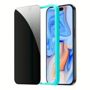 ESR รุ่น Tempered Glass Privacy Screen Protector - ฟิล์มกระจก iPhone 15 Plus (1 Pack)