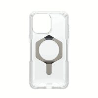 UAG รุ่น Plasma XTE MagSafe - เคส iPhone 15 Pro Max - สี Clear/Titanium
