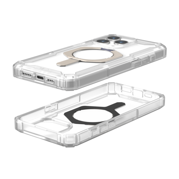 UAG รุ่น Plasma XTE MagSafe - เคส iPhone 15 Pro Max - สี Clear/Titanium