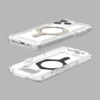 UAG รุ่น Plasma XTE MagSafe - เคส iPhone 15 Pro Max - สี Clear/Titanium