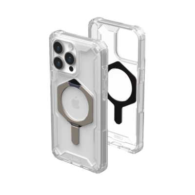 UAG รุ่น Plasma XTE MagSafe - เคส iPhone 15 Pro Max - สี Clear/Titanium