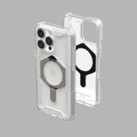 UAG รุ่น Plasma XTE MagSafe - เคส iPhone 15 Pro Max - สี Clear/Titanium