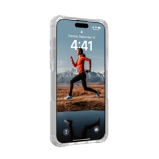 UAG รุ่น Plasma XTE MagSafe - เคส iPhone 15 Pro Max - สี Clear/Titanium