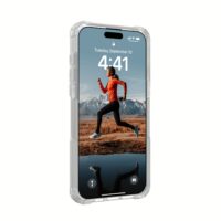 UAG รุ่น Plasma XTE MagSafe - เคส iPhone 15 Pro Max - สี Clear/Titanium