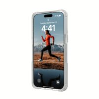 UAG รุ่น Plasma XTE MagSafe - เคส iPhone 15 Pro Max - สี Clear/Titanium