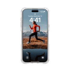 UAG รุ่น Plasma XTE MagSafe - เคส iPhone 15 Pro Max - สี Clear/Titanium