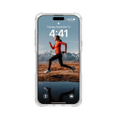 UAG รุ่น Plasma XTE MagSafe - เคส iPhone 15 Pro Max - สี Clear/Titanium