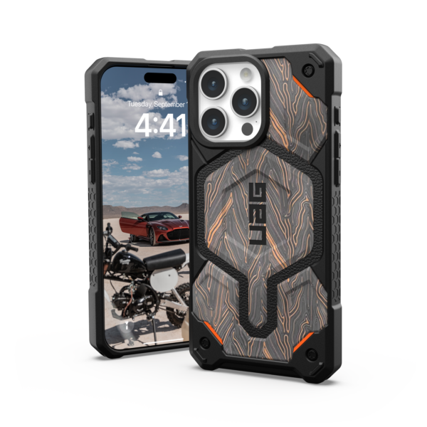 UAG รุ่น Monarch Pro - เคส iPhone 15 Pro Max - สี G-10 (Limited Edition) 37 UAG รุ่น Monarch Pro - เคส iPhone 15 Pro Max - สี G-10 (Limited Edition)