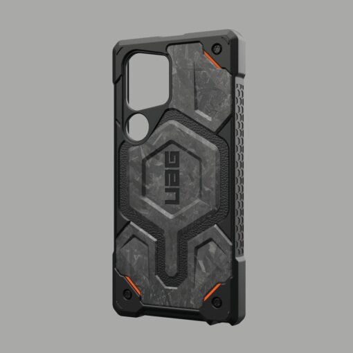 UAG รุ่น Monarch Pro - เคส Galaxy S24 Ultra - สี Forged Carbon (Limited Edition) - Image 12