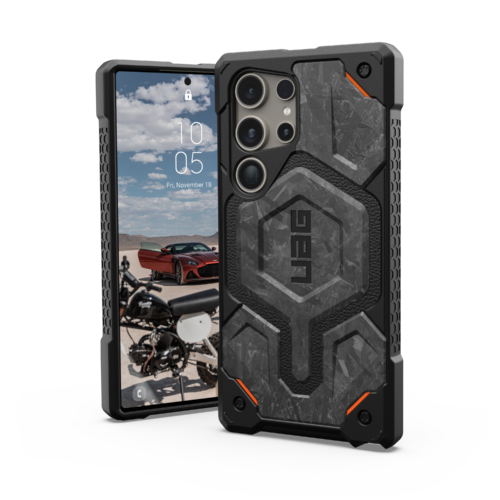 UAG รุ่น Monarch Pro - เคส Galaxy S24 Ultra - สี Forged Carbon (Limited Edition)