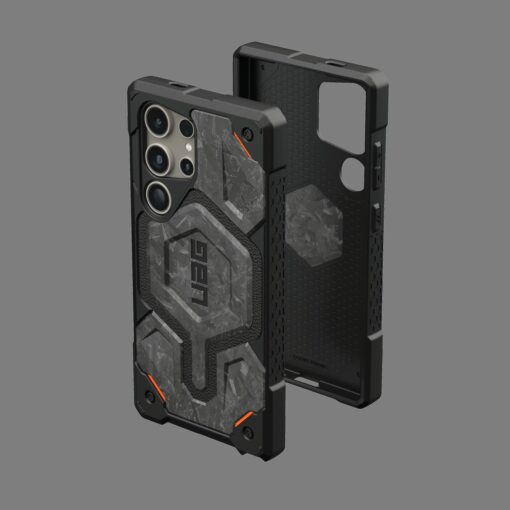 UAG รุ่น Monarch Pro - เคส Galaxy S24 Ultra - สี Forged Carbon (Limited Edition) - Image 4