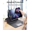 ESR รุ่น Ascend Keyboard Case - เคส iPad Air 11" (2025/2024), iPad Air 10.9" (5th/4th Gen), iPad Pro 11" (4th-1st Gen) - สี Black (US Layout)