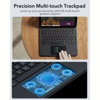 ESR รุ่น Ascend Keyboard Case - เคส iPad Pro 11" (5th/2024) - สี Black (US Layout)
