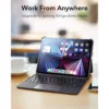 ESR รุ่น Ascend Keyboard Case - เคส iPad Air 11" (2025/2024), iPad Air 10.9" (5th/4th Gen), iPad Pro 11" (4th-1st Gen) - สี Black (US Layout)
