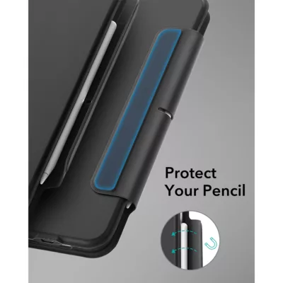 ESR รุ่น Ascend Keyboard Case - เคส iPad Pro 13" (7th/2024) - สี Black (US Layout)