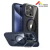 ESR รุ่น Classic Hybrid Case with Stash Stand (HaloLock) - เคส iPhone 15 Pro Max - สี Dark Blue