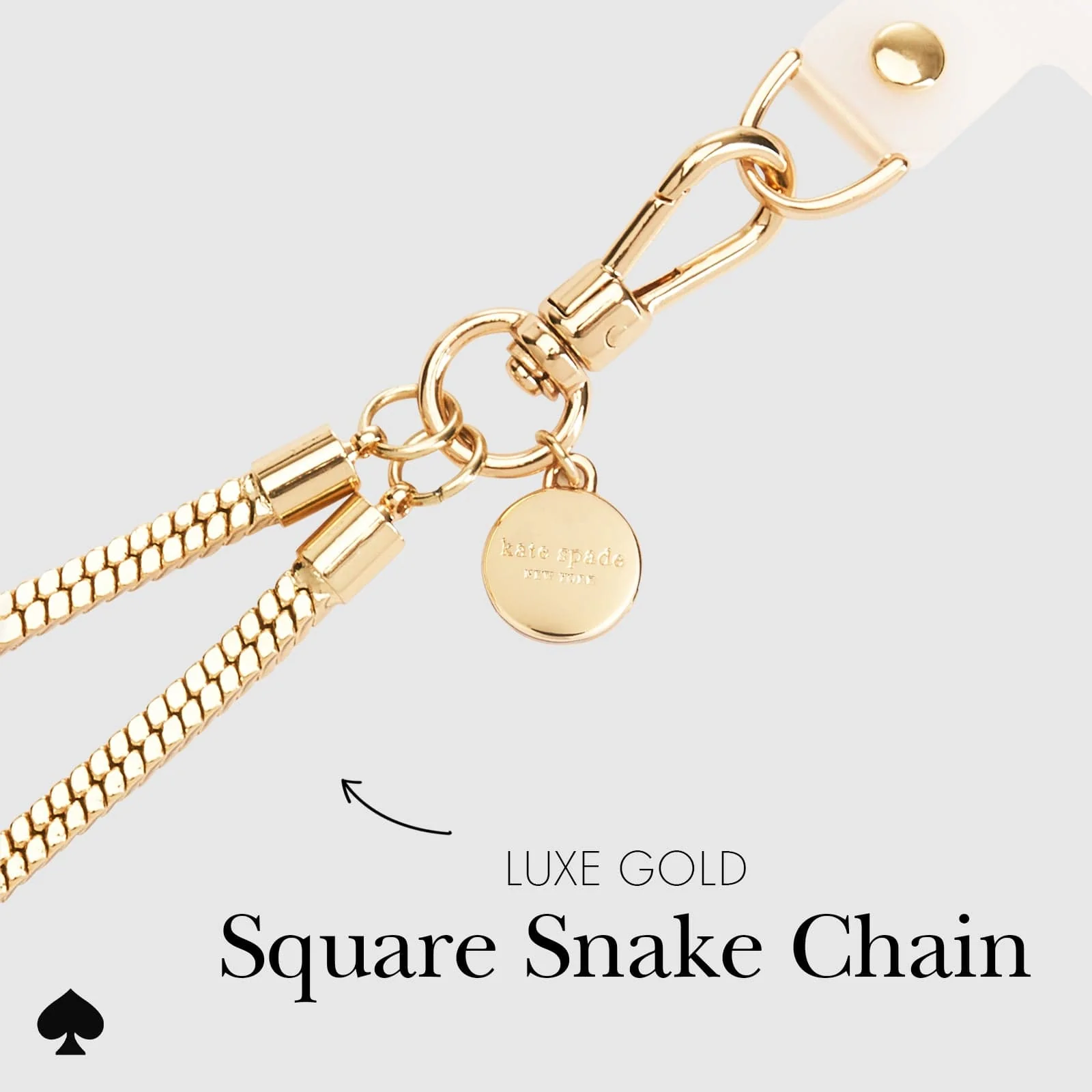Kate Spade New York รุ่น Phone Crossbody - สายคล้อง – ลาย Heart of Gold