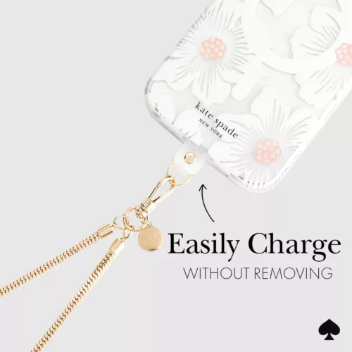 Kate Spade New York รุ่น Phone Crossbody - สายคล้อง – ลาย Heart of Gold