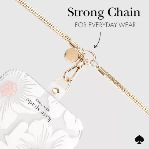 Kate Spade New York รุ่น Phone Crossbody - สายคล้อง – ลาย Heart of Gold