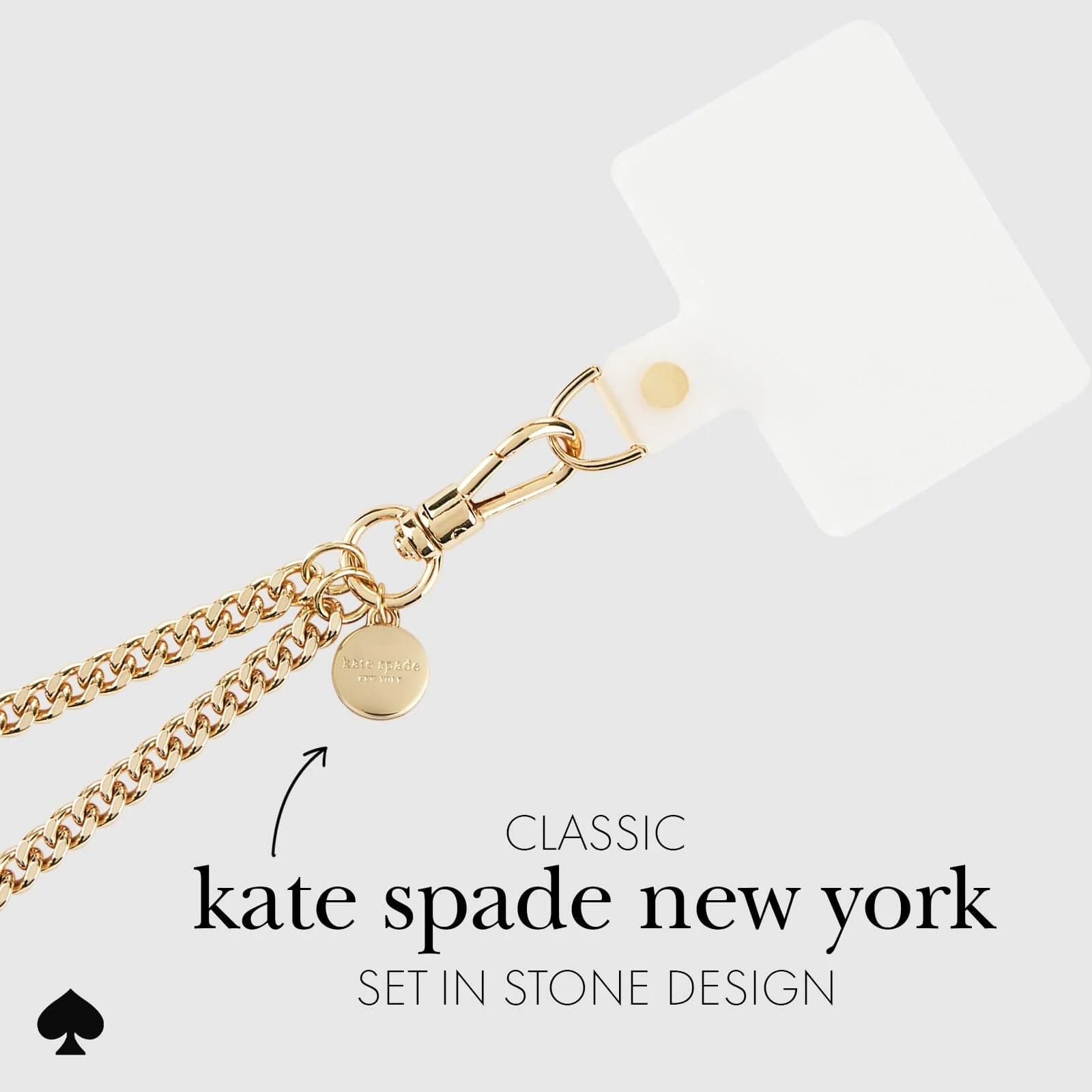 Kate Spade New York รุ่น Phone Crossbody - สายคล้อง – ลาย Set in Stone