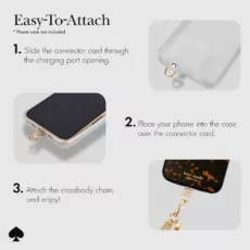 Kate Spade New York รุ่น Phone Crossbody - สายคล้อง – ลาย Set in Stone