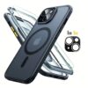 ESR รุ่น Classic Pro Case (HaloLock) - เซตเคสและฟิล์ม iPhone 15 Plus - สี Frosted Black