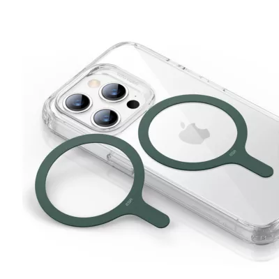 ESR รุ่น HaloLock Universal Ring 360 - วงแม่เหล็กสำหรับติดด้านหลังเคส - สี Dark Green (2ชิ้น)