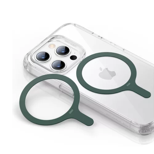 ESR รุ่น HaloLock Universal Ring 360 - วงแม่เหล็กสำหรับติดด้านหลังเคส - สี Dark Green (2ชิ้น)