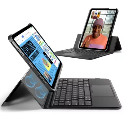 ESR รุ่น Ascend Keyboard Case - เคส iPad 11" (A16/2025), iPad 10.9" (10th/2022) - สี Black (US Layout)