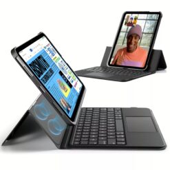 ESR รุ่น Ascend Keyboard Case - เคส iPad 11" (A16/2025), iPad 10.9" (10th/2022) - สี Black (US Layout)