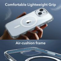 ESR รุ่น Classic Pro Case (HaloLock) - เซตเคสและฟิล์ม iPhone 15 - สี Clear