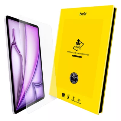 Hoda รุ่น Clear - ฟิล์มกระจกนิรภัย iPad Air 11" (2025/2024) - สี Clear