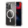 ESR รุ่น Air Armor Clear Case (HaloLock) - เคส iPhone 15 Pro Max - สี Clear
