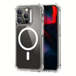 ESR รุ่น Air Armor Clear Case (HaloLock) - เคส iPhone 15 Pro Max - สี Clear