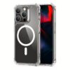 ESR รุ่น Air Armor Clear Case (HaloLock) - เคส iPhone 15 Pro - สี Clear