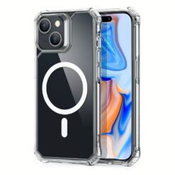 ESR รุ่น Air Armor Clear Case (HaloLock) - เคส iPhone 15 Plus - สี Clear