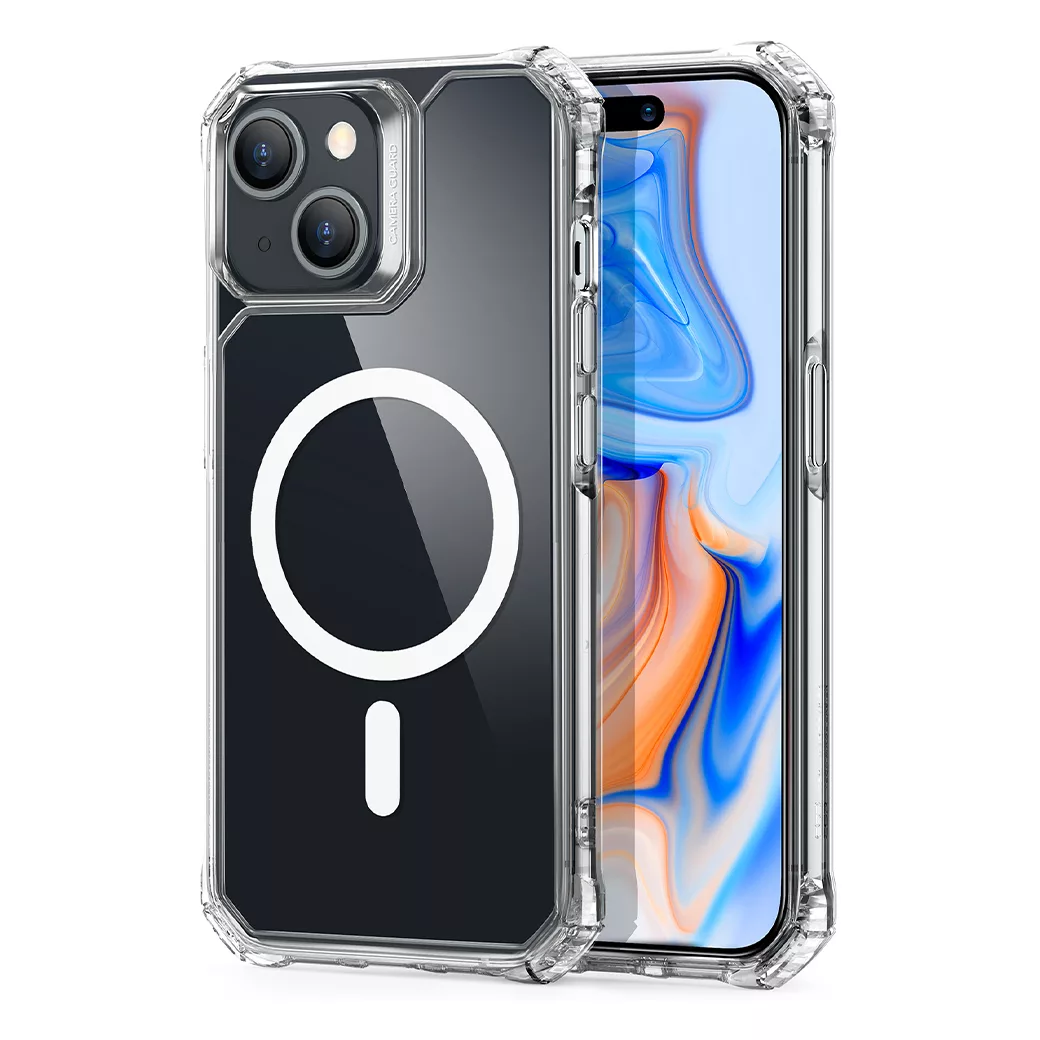 ESR รุ่น Air Armor Clear Case (HaloLock) - เคส iPhone 15 Plus - สี Clear 14 ESR รุ่น Air Armor Clear Case (HaloLock) - เคส iPhone 15 Plus - สี Clear
