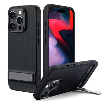 ESR รุ่น Boost Kickstand Case - เคส iPhone 15 Pro Max - สี Black