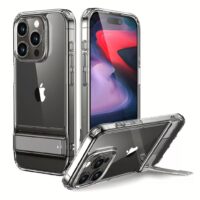 ESR รุ่น Boost Kickstand Case - เคส iPhone 15 Pro Max - สี Clear