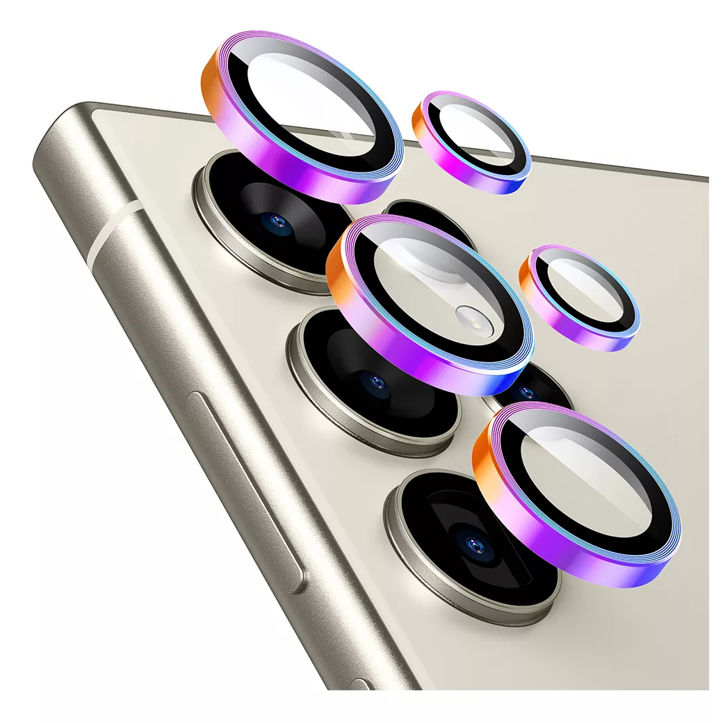 ESR รุ่น Camera Glass Film - กระจกเลนส์กล้อง Galaxy S24 Ultra - สี Chromatic 1 ESR รุ่น Camera Glass Film - กระจกเลนส์กล้อง Galaxy S24 Ultra - สี Chromatic