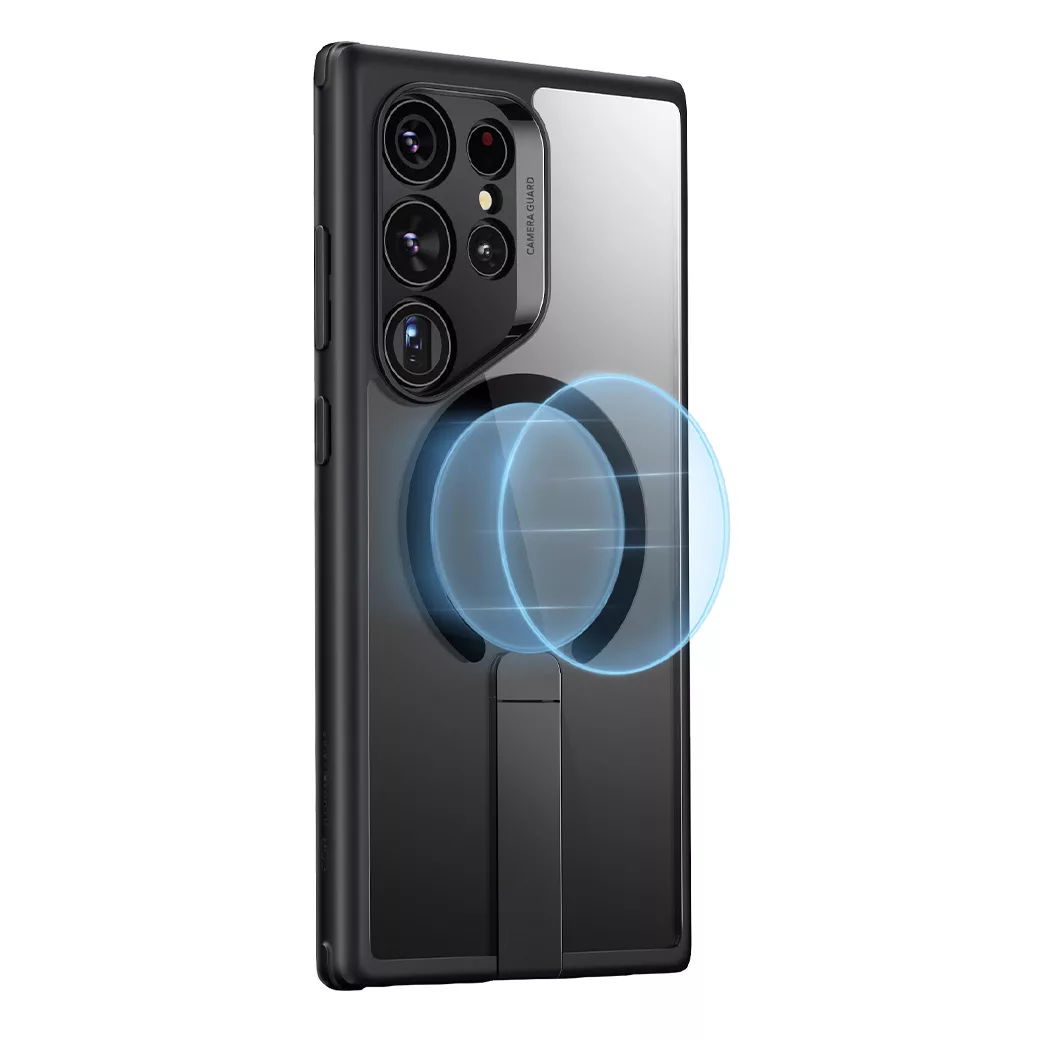 ESR รุ่น Boost Flickstand Case (HaloLock) - เคส Galaxy S24 Ultra - สี Clear/Black 16 ESR รุ่น Boost Flickstand Case (HaloLock) - เคส Galaxy S24 Ultra - สี Clear/Black